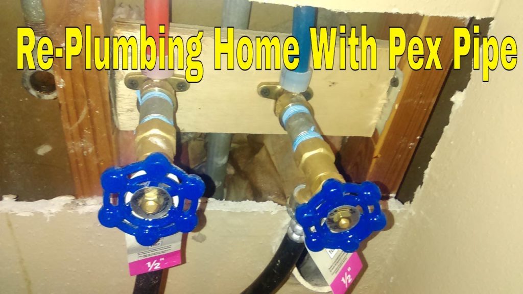 Re-Plumbing Home With Pex Pipe 2 Of 9 Youtube
