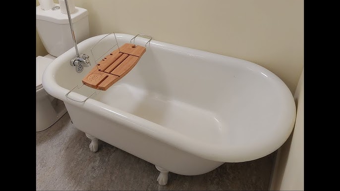 Replacement Plumbing For Old Clawfoot Tub With Updated Plumbing