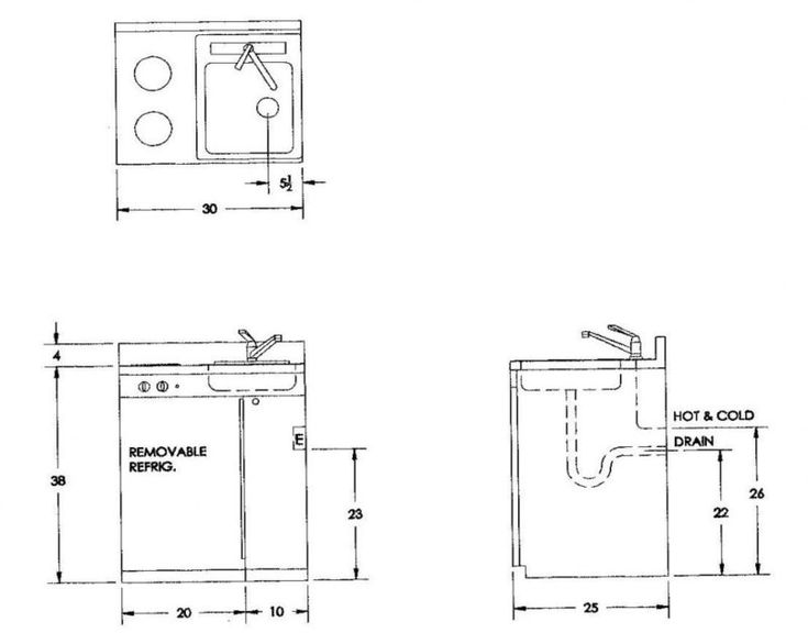 Rough In Handicap Sink Plumbing: Waste Diagram & Dimensions