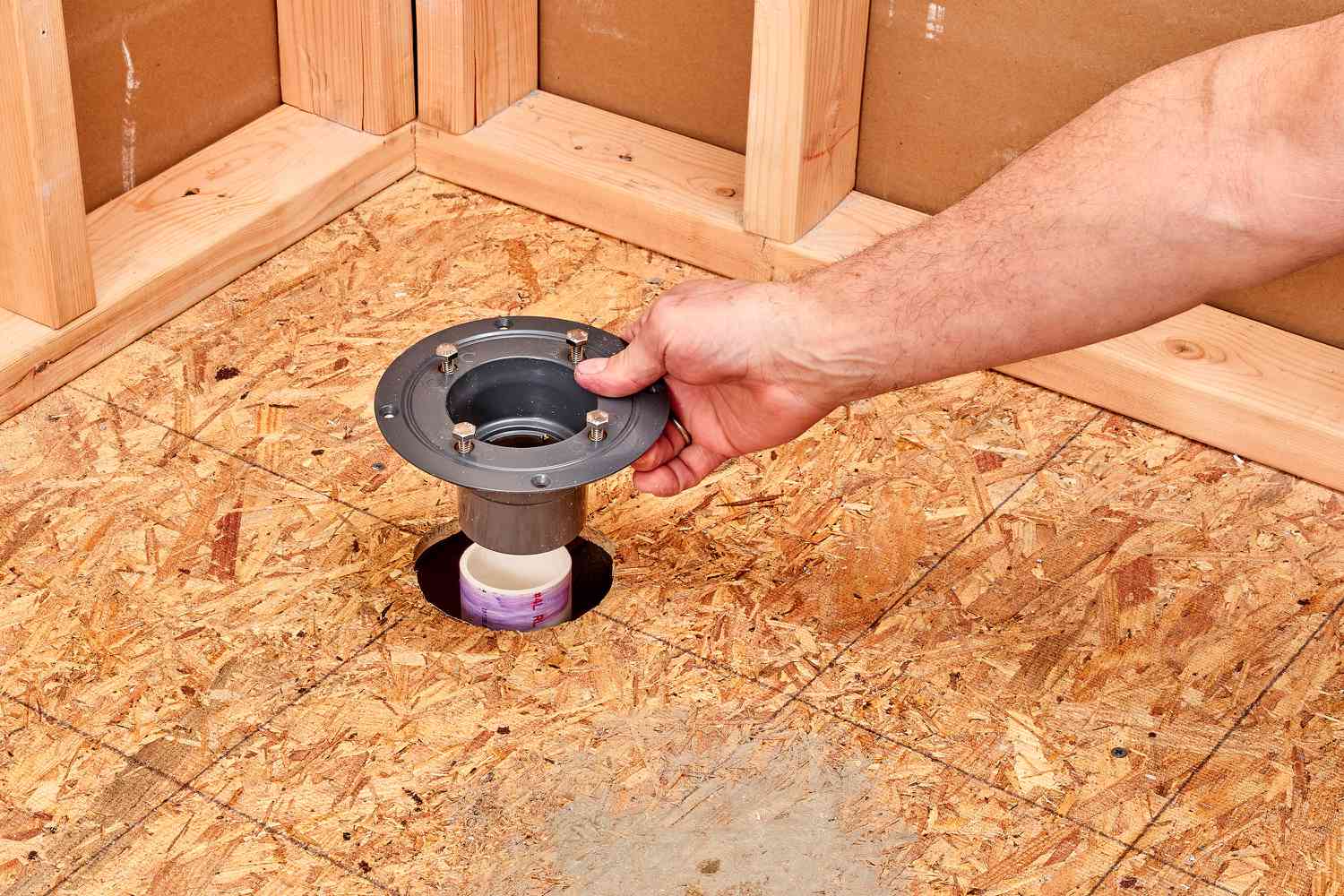 Secure Shower Drain Over Plywood: Plumbing Access Guide
