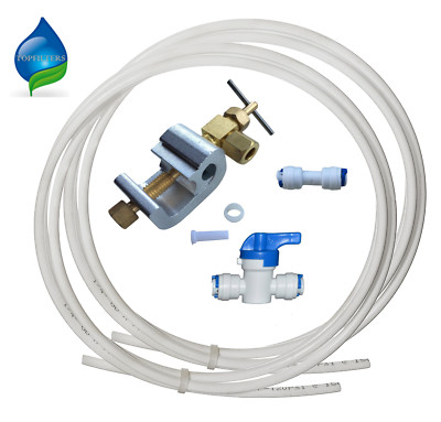 Self Piercing Fridge Freezer Water Filter Connection Plumbing Kit Guide