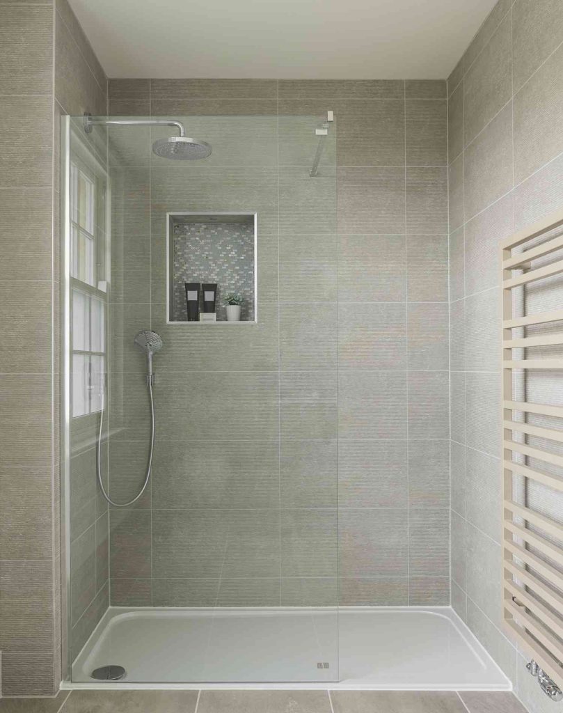 Should The Shower Plumbing Be Flush With The Tile