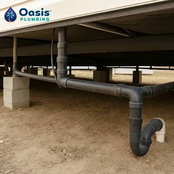 Show Me A Picture Of Mobile Home Plumbing Pipes: Visual Guide