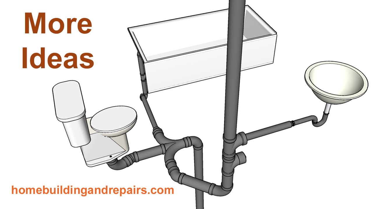 Plumbing Parts for 48″ Bath Stall Install