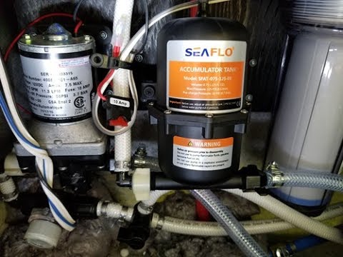 Shurflo 3400 Accumulator Tank Plumbing Installation Instructions U Tube