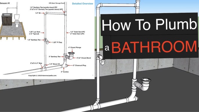 Master Single Story Above Slab Shower Bathroom Rough In Plumbing