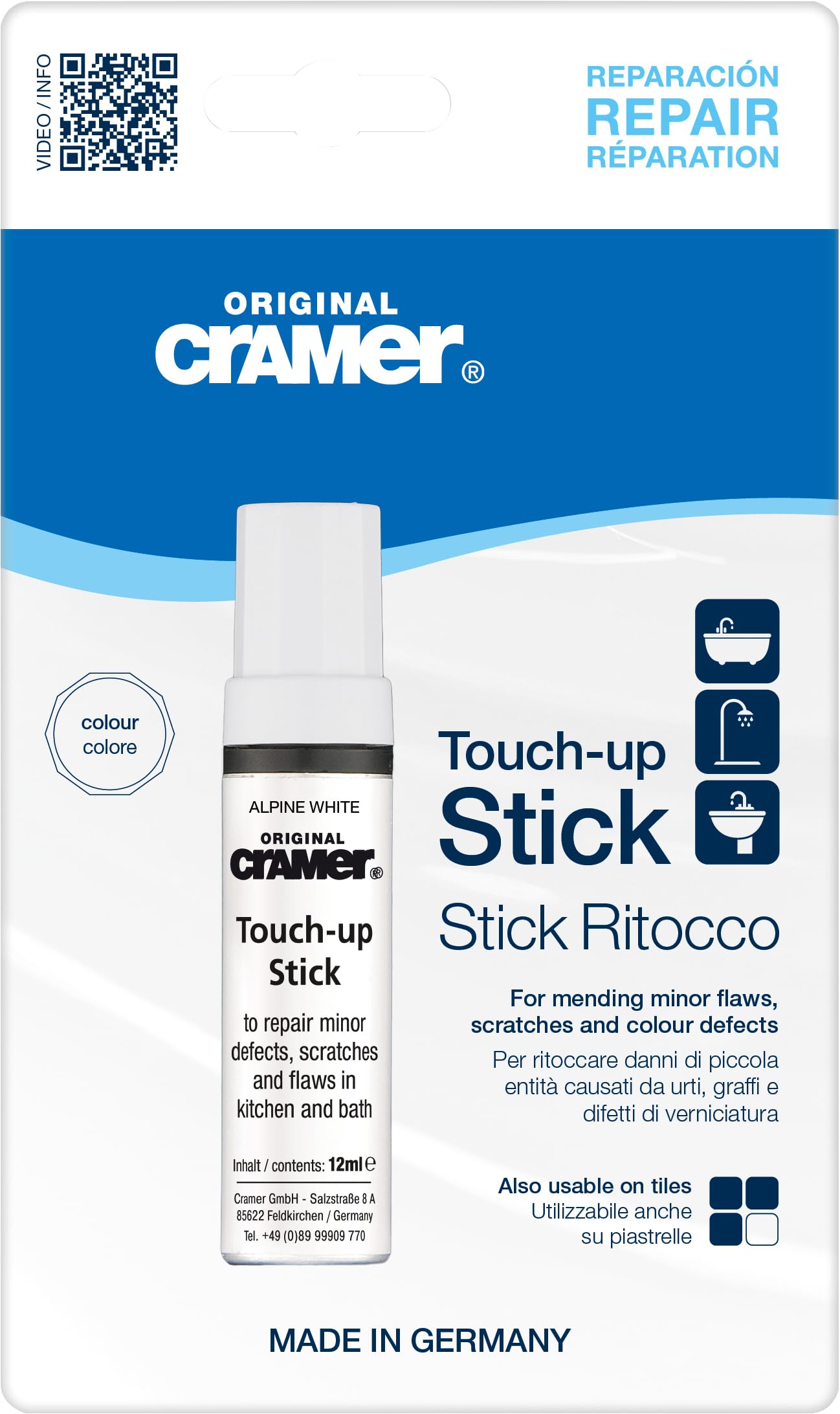 12 Ml Touch Up Stick In Plumbing White: Quick Fix Guide