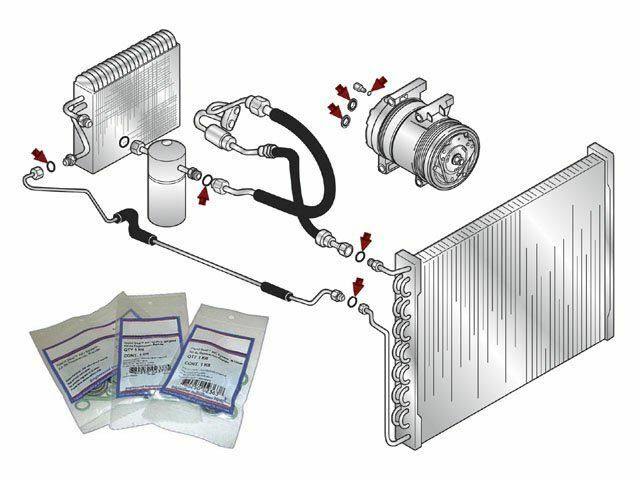 1984 Ford E350 AC Plumbing Diagram: Visual Repair Guide