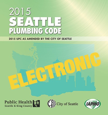 2015 Uniform Plumbing Code With Washington State Amendments Guide