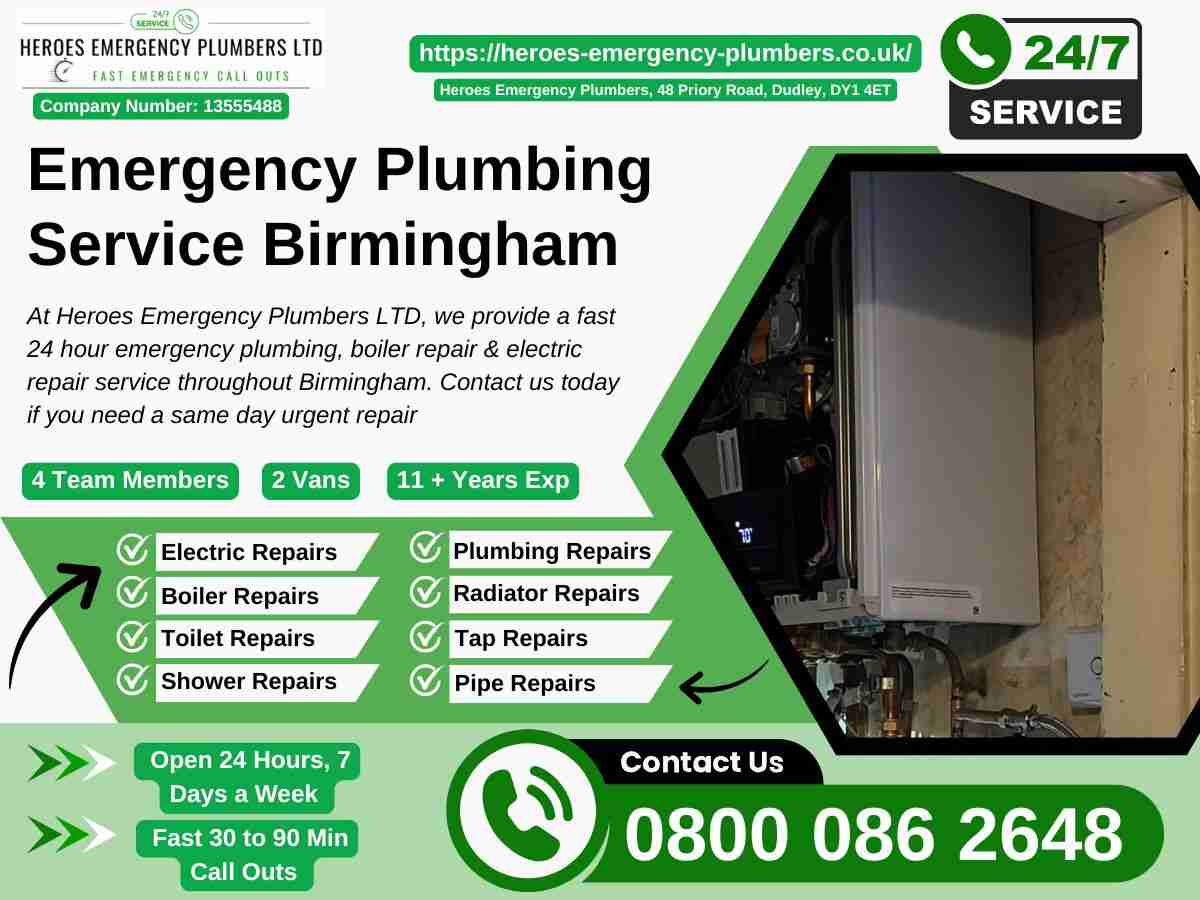 24/7 Emergency Plumbing in Birmingham, AL: Fast & Reliable Help