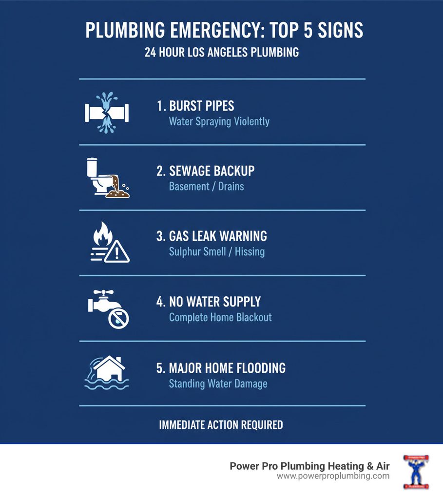 24 Hour Notice For Plumber Outside Is Needed