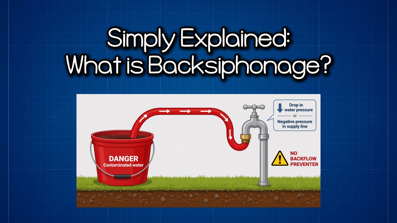 3 Plumbing Fixtures Where Backsiphonage Occurs