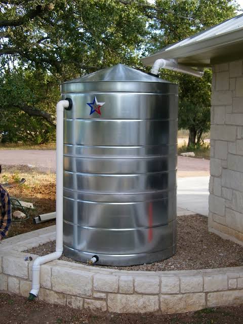 500 Gallon Steel Water Tank Vertical Hard Plumbing Guide