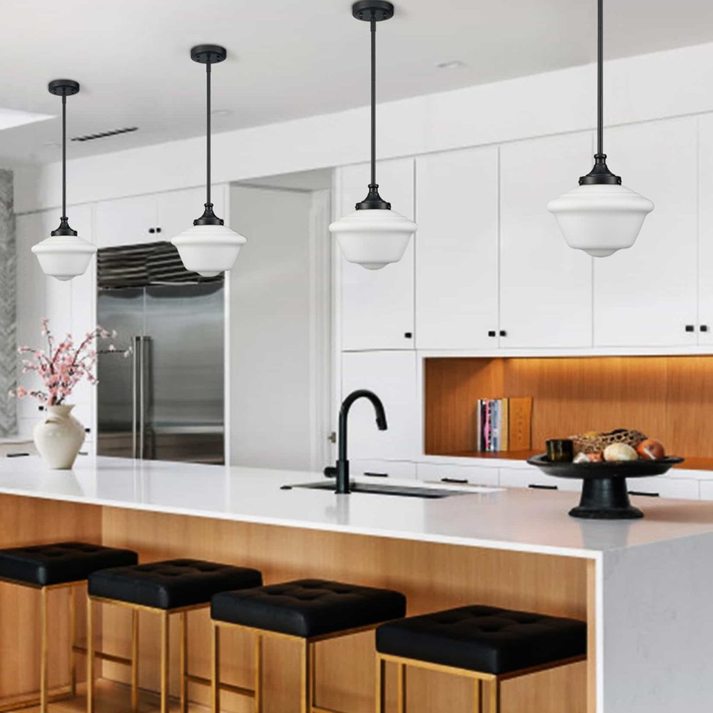 6 Pendant Two Light Schoolhouse A Boy Plumbing