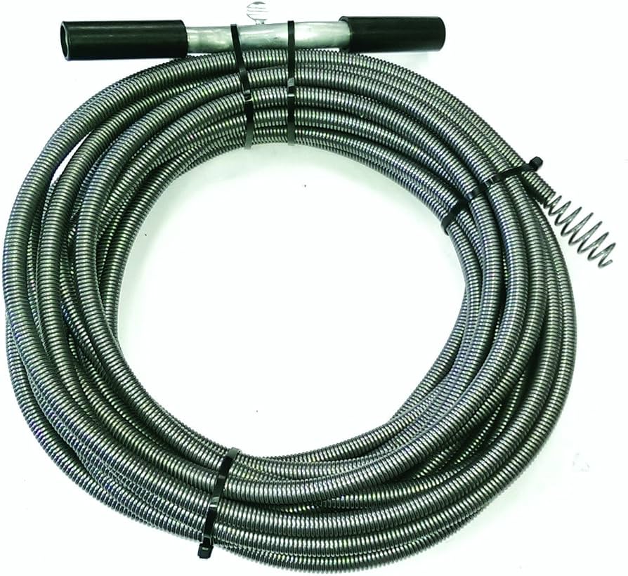 Master Clogs with the 985660 Plumbing Drain Auger 3/8 X 50