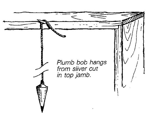 A Plumb Bob Can Be Used To Give Perfect Vertical Alignment