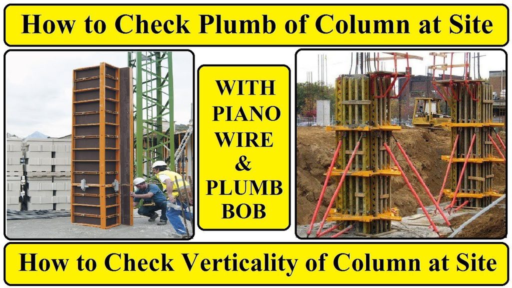 A To Check The Plumb Of An Entrance