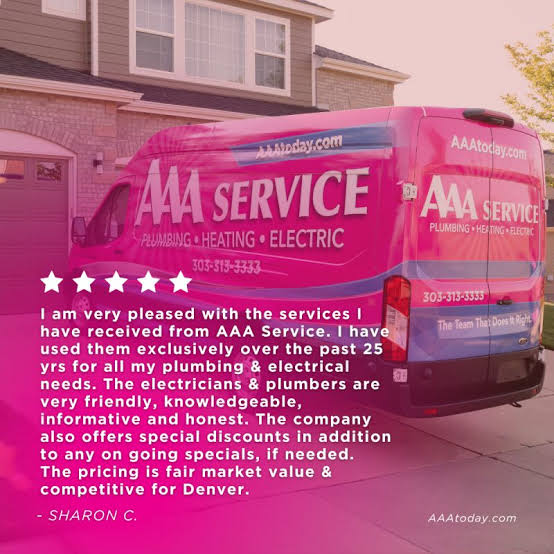 AAA Service Plumbing Heating Electric Arvada CO Guide