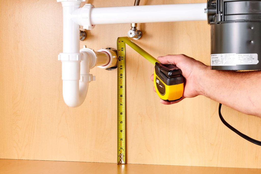 Standards For Plumbing Drain Height Inside A Kitchen Cabinet