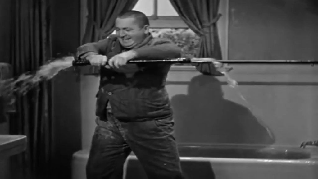 The Three Stooges A Plumbing We Will Go Dailymotion