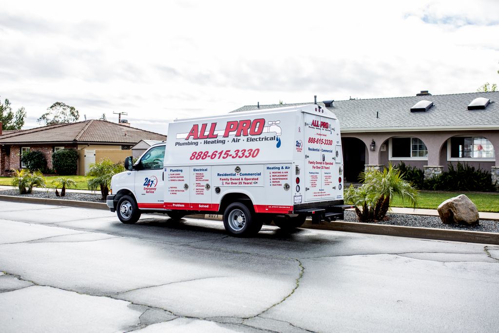 All Pro Plumbing Heating And Air Victorville Ca