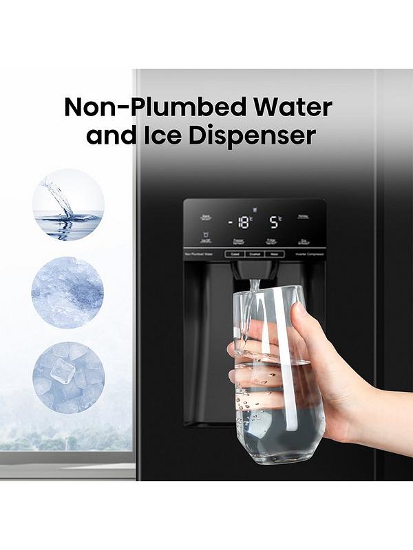American Fridge Freezer With Non Plumbed Water Dispenser