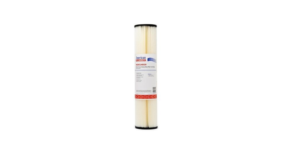 American Plumber Whole House Water Filter 20 Inch
