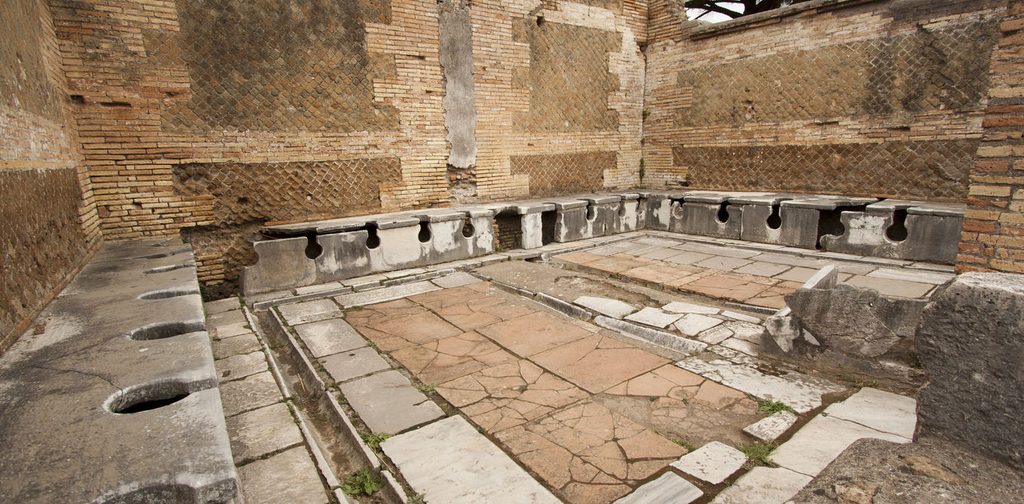 Ancient Roman Cities Had Extensive Plumbing Systems Including