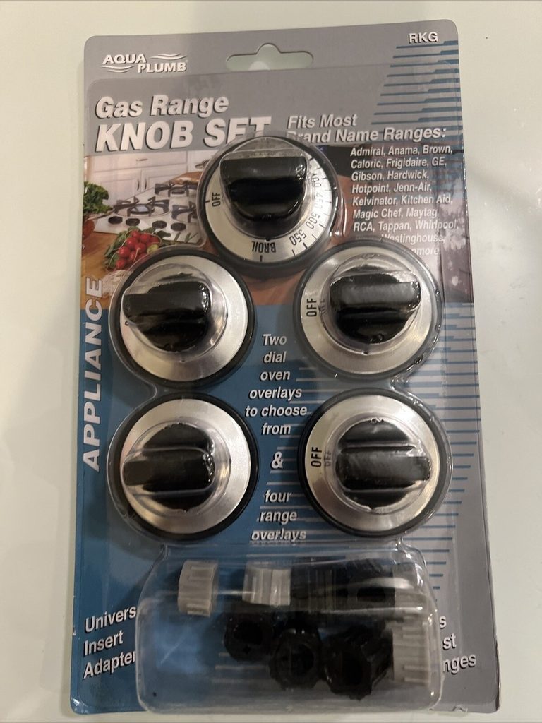 Aqua Plumb Rkg Gas Range Knob Set Replacement
