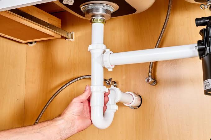 Attach New Drain Pipe To Main Plumbing Line