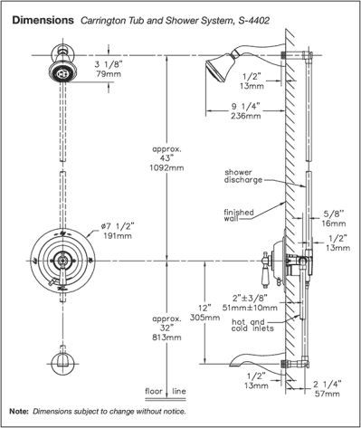 Bathtub Plumbing: Standard Nipple Length Guide