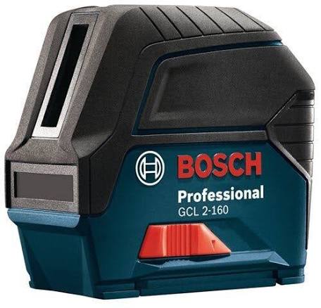 Bosch Gcl-2-160-S-Rt Self-Leveling Cross-Line Laser With Plumb Points