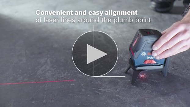 Bosch Gpl2 Two-Point Laser Self-Leveling Laser Plumb Bob