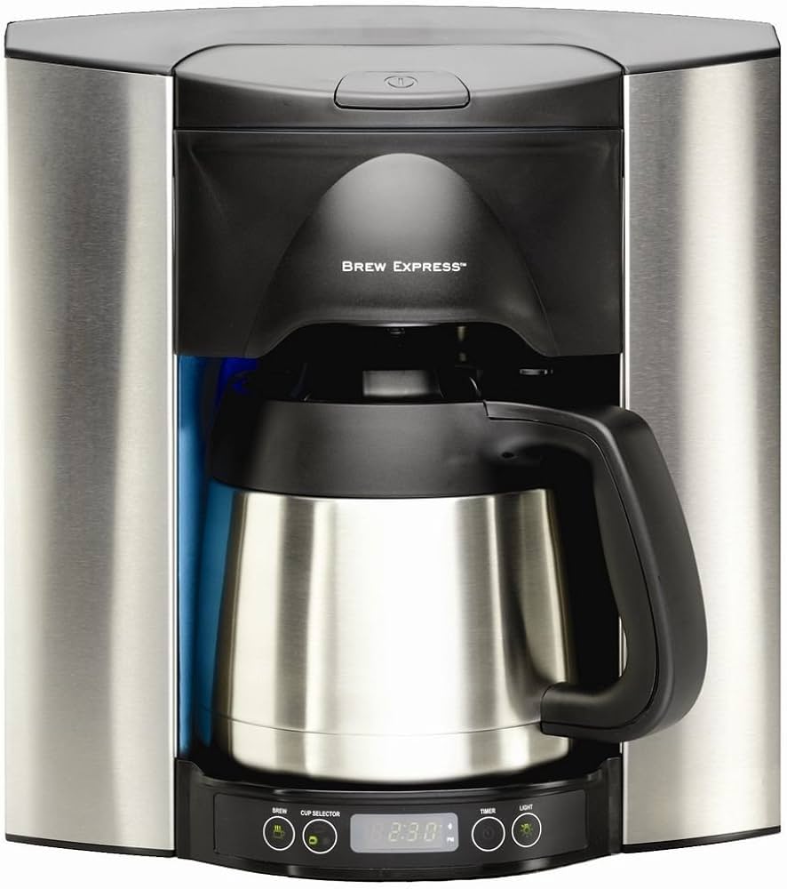 Brew Express Built In Wall Plumbed Coffee Maker
