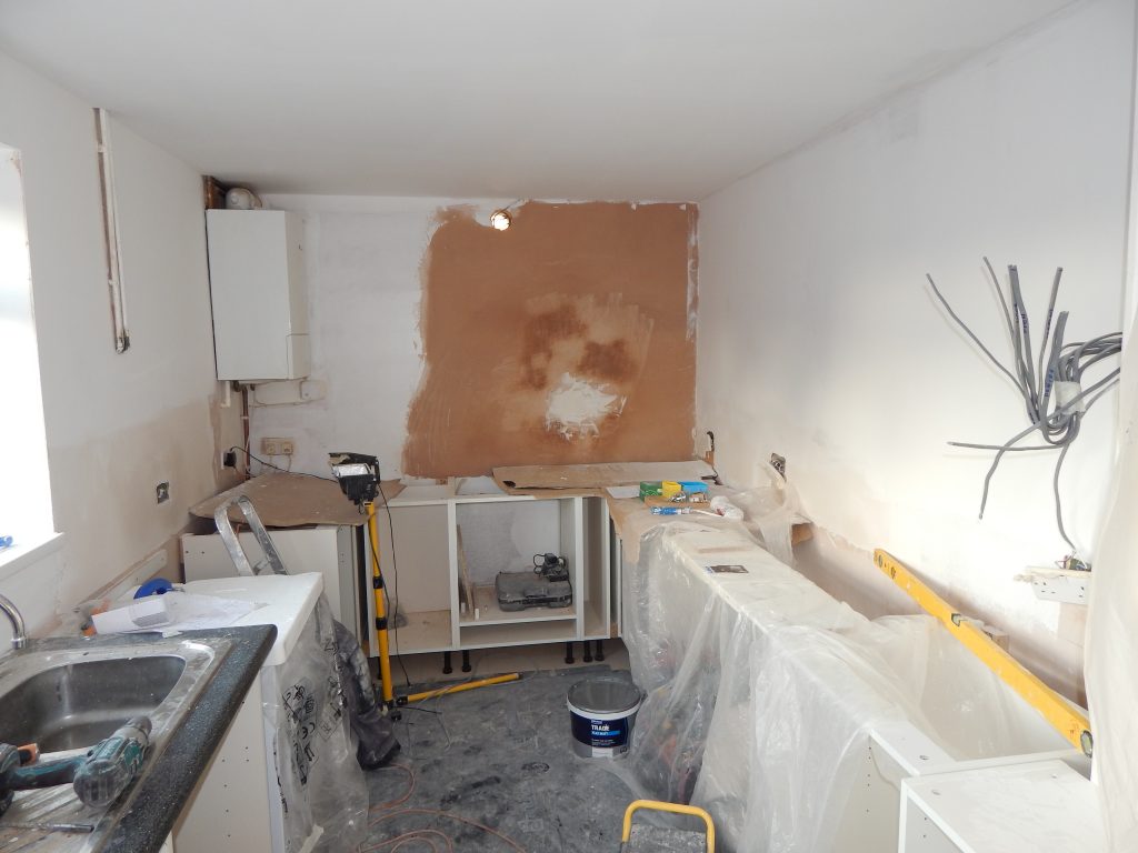 Built In Cabinet Fixing Out Of Plumb Wall