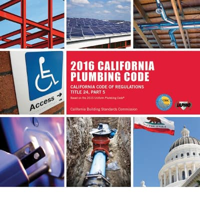 California Plumbing Code 2016 Cpc Table 501.1 1