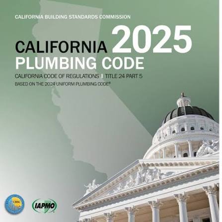 California Plumbing Code Ccr Title 24 Part 5