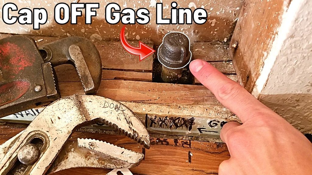 Can A Plumber Cap Off A Gas Line