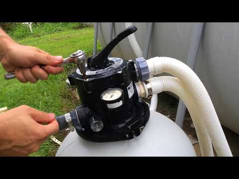 Can A Pool Leak From Sand Filter Plumbing