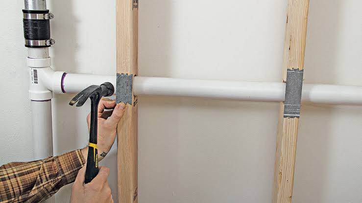 Can I Run Plumbing Horizontally Through Adjacent Walls
