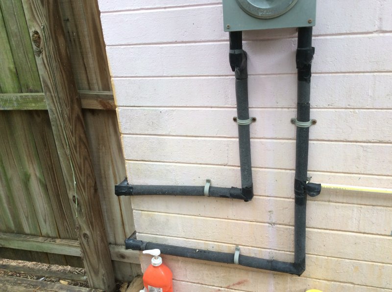 Can I Run Tub Plumbing On Exterior Wall