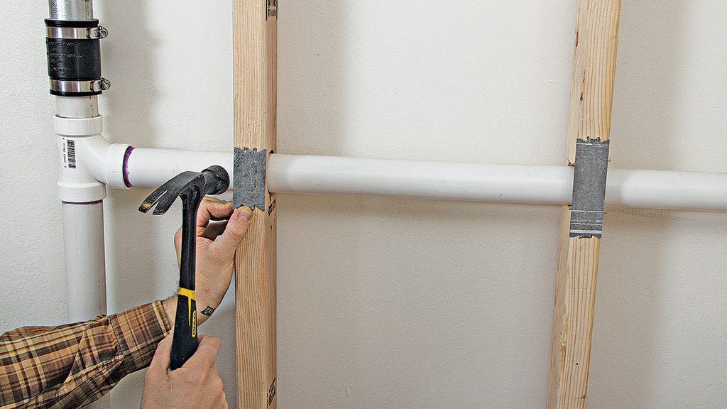 Can You Put Plumbing In A 2X4 Wall