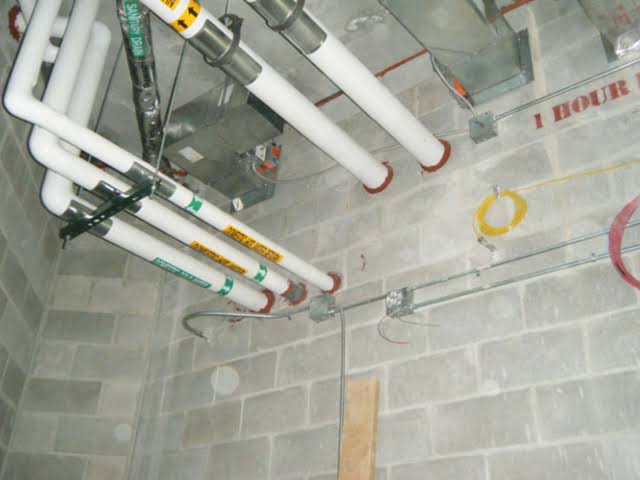 Can You Run Plumbing In A Fire Wall?