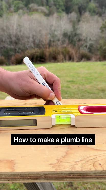 Can You Use Anything For A Plumb Line?