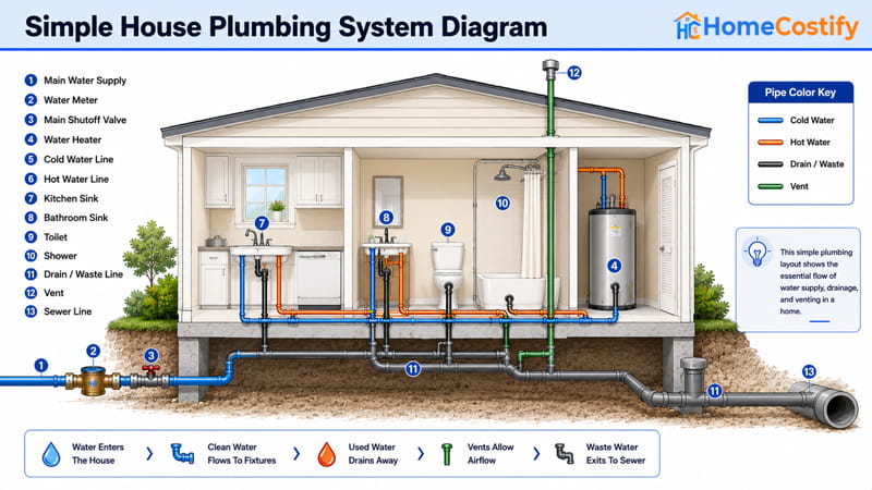 Dallas New Home Plumbing: Regulations & Diagram Guide