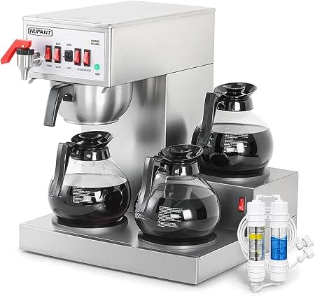 Best Commercial Plumbed Coffee Maker With Stainless Steel Airpot