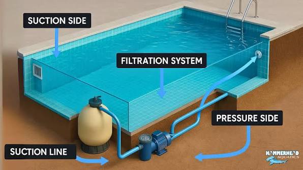 Correct Design Of A Pool Dual Skimmer Plumbing